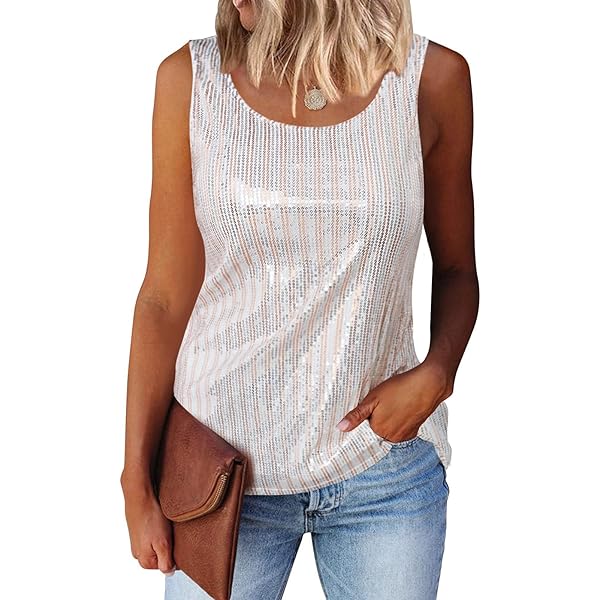 【新品未使用】gajess Glitter Camisole black Black Sequin top Sparkly Tops for Women Nashville Outfits